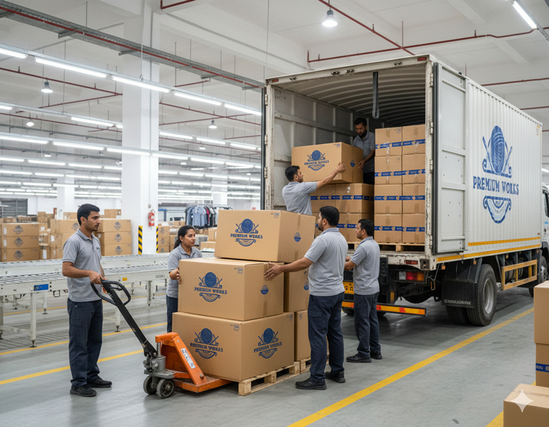 Worldwide shipping and delivery